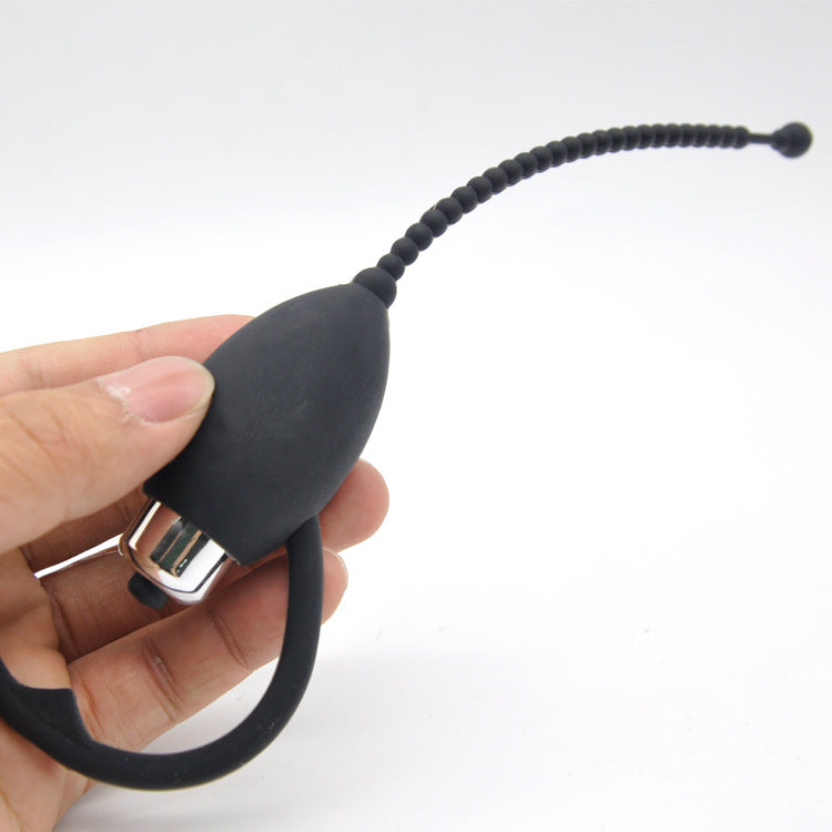 Silicone Prostate Massager with Vibrating Features