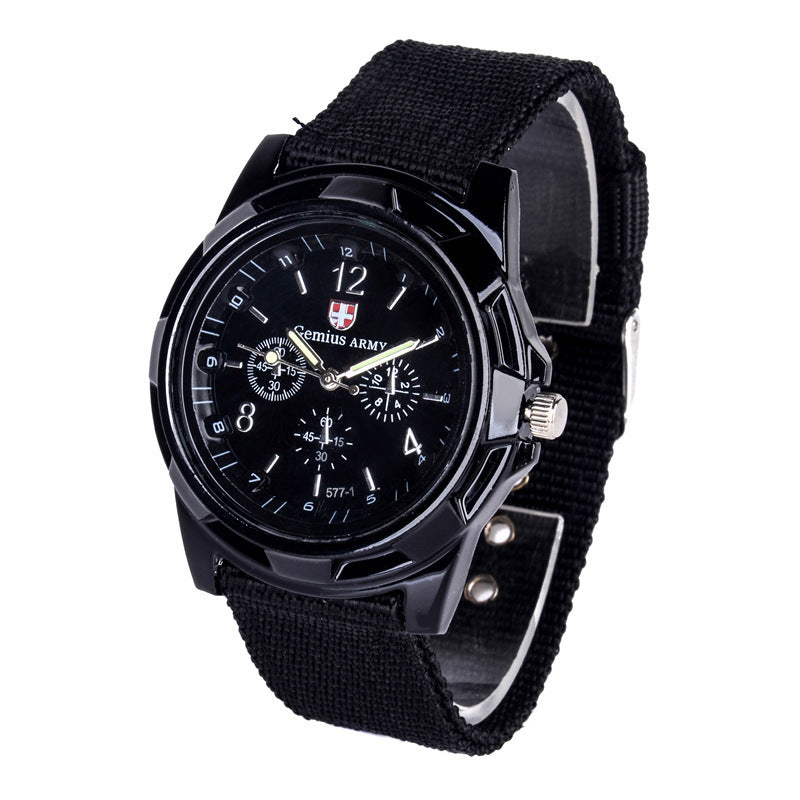 Nylon Woven Strap Watch, Electronic Sports Watch