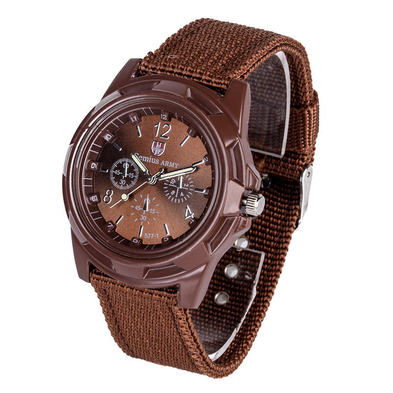 Nylon Woven Strap Watch, Electronic Sports Watch