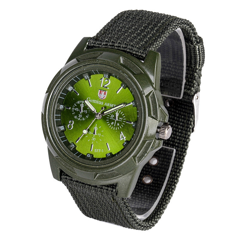 Nylon Woven Strap Watch, Electronic Sports Watch