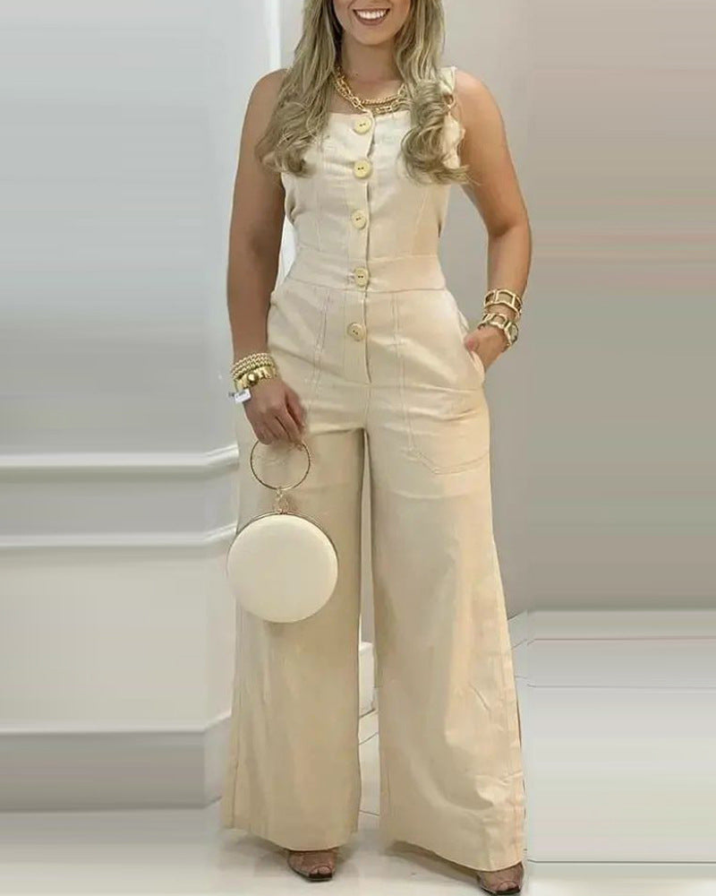 "Vest Jumpsuit"